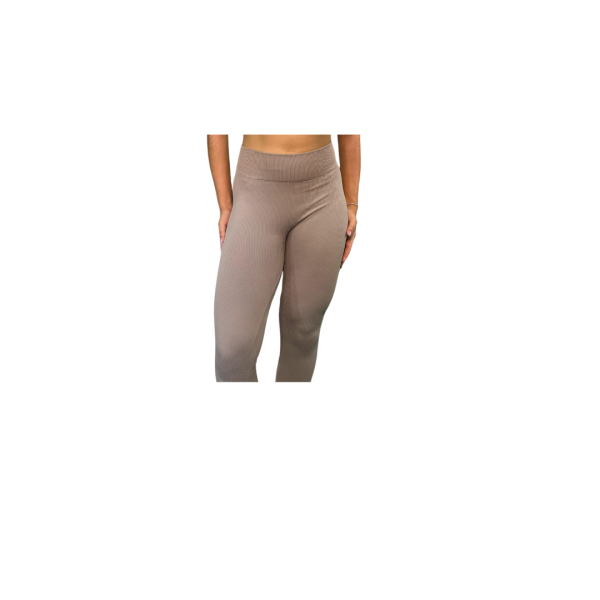 Calça Canelada Com Bojo Feminino